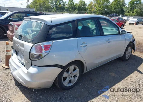 2005 Toyota Matrix Xr из США, поврежденный, VIN 2T1LR32E35C374452